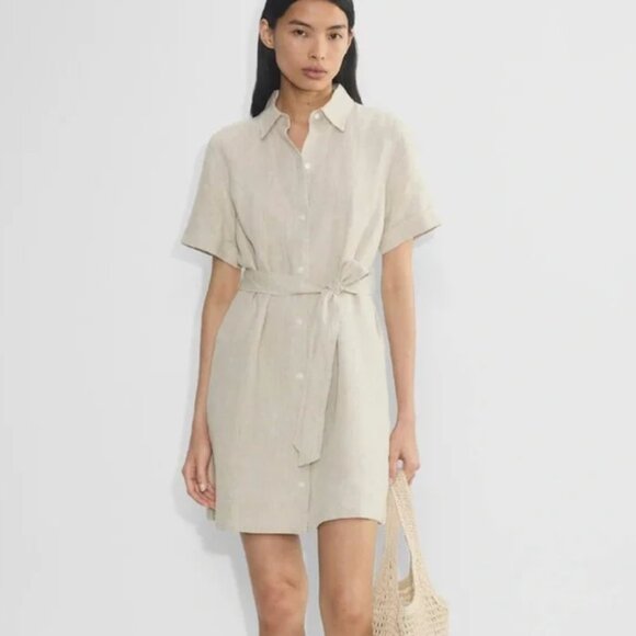 Wilfred Dresses & Skirts - Aritzia Wilfred Eleta Linen Mini Dress small
